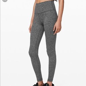 Lululemon wonder under cropped high-rise tights